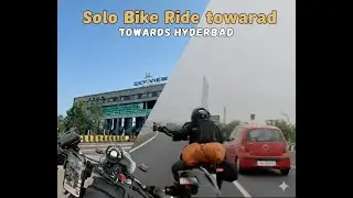 First Day Magic 🥹 | Goosebumps Ride Moment | Sky View Stop | Chennai to Hyderabad – Part 1