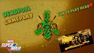 #Deadpool Gameplay | Marvel Super War India | Bronze to Legendary tryhard grind. #marvelsuperwar