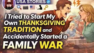 [FULL STORY]I Tried to Start My Own THANKSGIVING TRADITION and Accidentally Started a FAMILY WAR