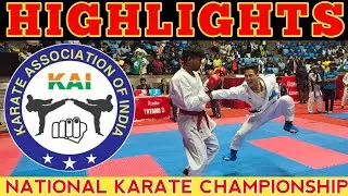 HIGHLIGHTS KAI ALL INDIA KARATE CHAMPIONSHIPS 2023 | Karate Championships 2023 | Karate School