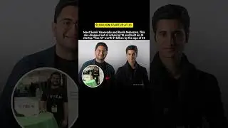 How Two 16-Year-Old Dropouts Built a $1 Billion AI Startup ! #shorts #success #motivation #ai