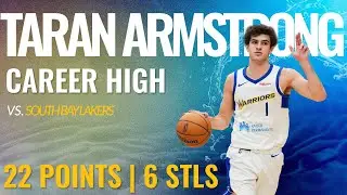 Taran Armstrong's Career-High 30 points vs South Bay Lakers