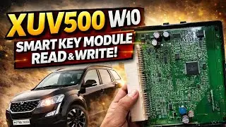 Модуль смарт-ключа XUV 500 W10 PKE: чтение и запись через UPA или многопрограммную EPROM-память, ...