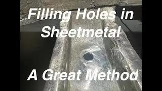 Filling Holes in Sheet Metal