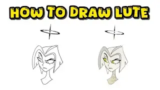 How to Draw Exorcist Lute from Hazbin Hotel &ndash; Enjoyable Lesson with Colored Markers