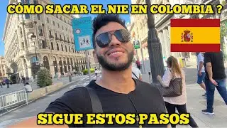 ✅ CÓMO SOLICITAR EL NIE DE ESPAÑA 🇪🇸 EN COLOMBIA 🇨🇴 ? SIGUE ESTOS PASOS #nie #españa #colombia