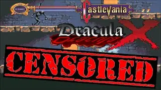 Castlevania Dracula X CENSORED - Gameplay's Blood & Gore (Documentary Purposes)