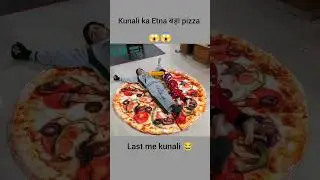 kuanli ka itna bada pizza 😱 ll sourav joshi vlogs ll #shorts #youtubeshorts
