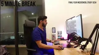 Study with me | Med Student | Final Year Exams | Pomodoro | Study Music