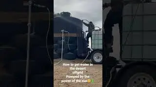 How to get water in the desert #offgrid