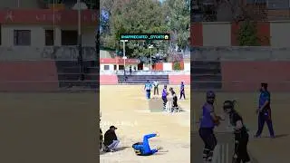 Unlucky Dive Catch Attempt 😢🔥 | Desi Local Cricket #shorts