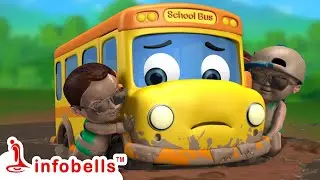 Mujhe bachao, Mujhe bachao! Kids Vehicle Rescue Mission | Hindi Rhymes for Children | Infobells