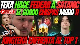 😱😱KINGTEKA vs SATANIC | HACE FEDEAR AL TOP 1😱😱DOTA 2