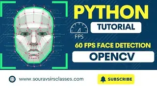 Latest 60 FPS Face Detection in OpenCV Python | Real-Time AI #OpenCV #Python #FaceDetection #AI