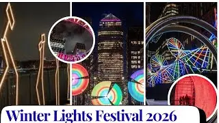 London Canary Wharf Lights Festival 2026