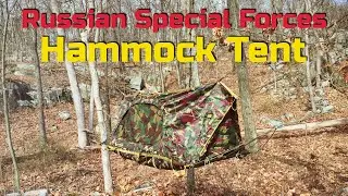 Палатка-гамак российского спецназа для зимнего кемпинга в горах от Russian Cold Camo