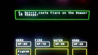 SMILE BASIC: Press Turn Battle System