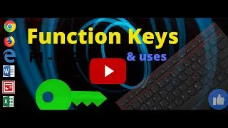 Function Keys of computer keyboard  F1 to F12 and their uses.
