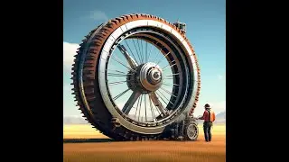 1930's mono wheel vehicle:  Dynasphere vehicle