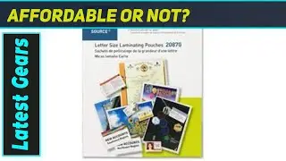 Business Source Letter-size Laminating Pouches: The Best for Document Protection!