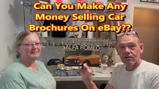 How Much Can You Make Selling Car Brochures On eBay Full Time Resellers #reselling #ebayseller