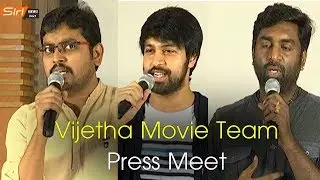 Vijetha Movie Team Press Meet,Kalyan Dev,Senthil Kumar,Vijetha Full Movie SiriNews24x7