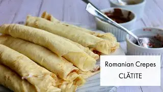 How to Make CREPES | Romanian Crepes | CLĂTITE