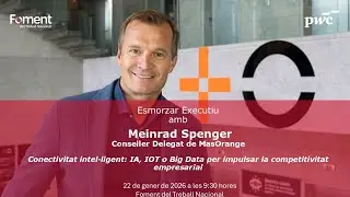 Esmorzar Executiu PwC amb Meinrad Spenger, CEO de MasOrange