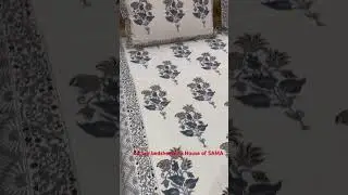 #cotton #handmade #blockprint #bedsheets #bedsheetonline #jaipuri #houseofsama
