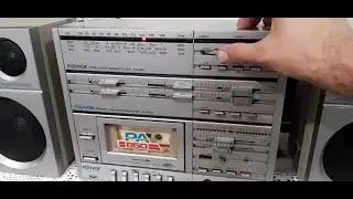Antigo Radio Polyvox PA 850 funcionando
