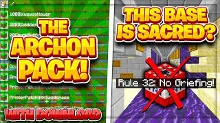 Archon Schem Pack MUST HAVE!!! **Sacred Base?** | Minecraft Factions | TheArchon | Onyx [4]