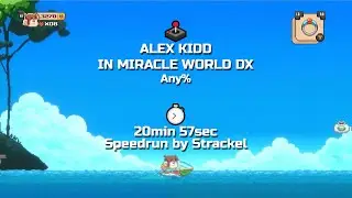 SPEEDRUN | Alex Kidd in Miracle World DX - Any% in 20:57