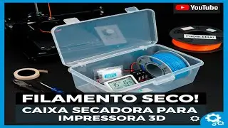 Construindo uma caixa secadora de filamento - Deu Certo?