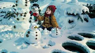 SNOWMAN 4k