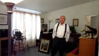 Pastor David Dougherty sings 