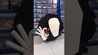Building A Spider-Man: Across the Spider-Verse Spot Display in LEGO! 🕳️🧱🕷️ #lego #marvel #shorts
