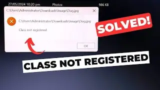 Как исправить ошибку &laquo;Класс не зарегистрирован&raquo; при открытии изображений в Windows 11