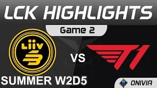 LSB vs T1 Highlights Game 2 LCK Summer Season 2021 W2D5 Liiv SANDBOX vs T1 by Onivia