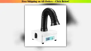 3-Stage Filter ering Fume Extraction, 15W Desktop ering Fume Extractor Remover for ering, Laser