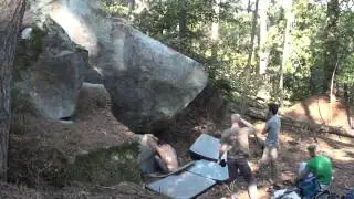 Fontainebleau bouldering - Mekkera (6c+/7a)
