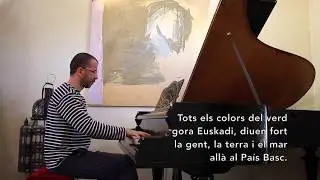 Raimon - El Pa&iacute;s Basc - Adaptaci&oacute; per a piano (amb lletra)