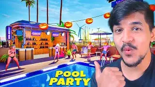 I HOSTED A CRAZY POOL PARTY! 💃🌊 | Sunset Motel #3