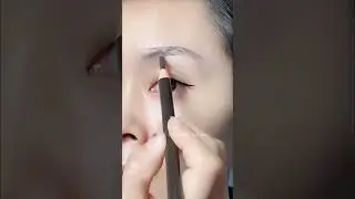 How To Draw Perfectly Eyebrow Shape With Pencil ✨❤️