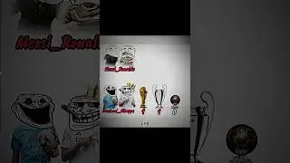 Messi🇦🇷 & Ronaldo🇵🇹 vs Mbappe🇫🇷 & HAALAND🇳🇴in the trophies🏆🔥#shorts #messi #ronaldo #mbappe #haaland