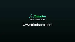 TriadsPro &mdash; Master Guitar Triads Faster Than Ever