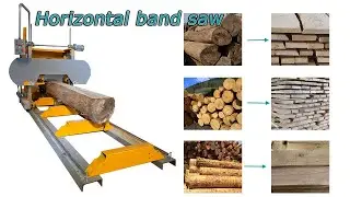 Efficient wood cutting machine in Action: Witness the Cutting Power!#woodcuttingmachine