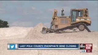 Polk County phosphate mine closing down