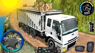 Offroad Cargo Truck Simulator | Dangerous Uphill Mountain | Truck Driving | GamePlay