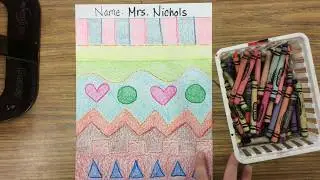 Kindergarten - Drawing and Coloring Practice