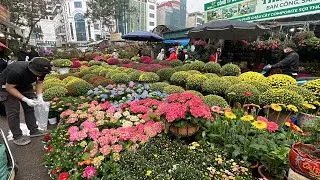 CHỢ TẾT VẠN PHÚC, ĐẸP NHẤT HÀ NỘI - NGẬP TRÀN SẮC HOA XUÂN, THẤY GÌ CŨNG MUỐN MUA BẤT CHẤP MƯA TO